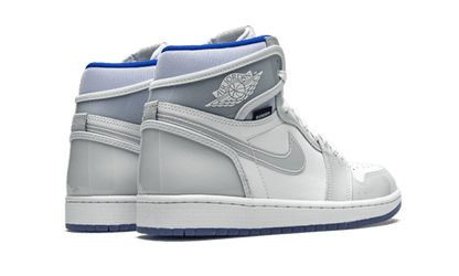 air jordan 1 hi zoom air White racer blue