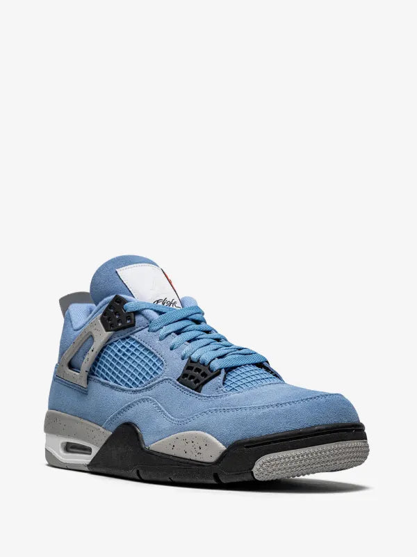 AIR JORDAN 4 RETRO UNIVERSITY BLUE/BLACK